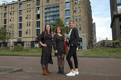 Manon, Saskia en Sarah
